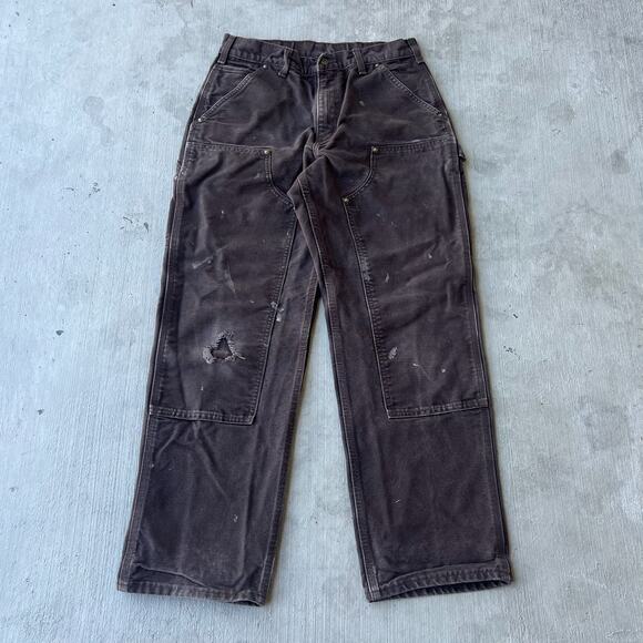 Carhartt Other - Carhartt brown double knee work wear carpenter pants